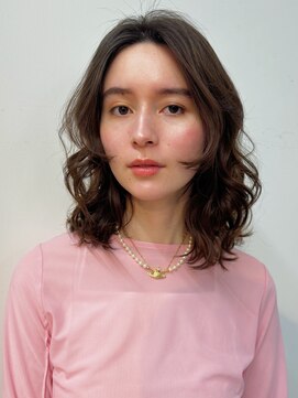 ガーデン 銀座(GARDEN) パーマ レイヤー ミディアムレイヤー ニュアンスパーマ