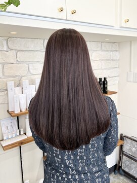 タヒエ(tahie) #暗めカラー#ロングレイヤー#デザインカラー