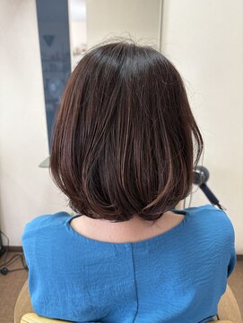 美容室マンドール 50代×ボブ