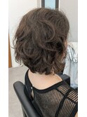 動きのあるパーマスタイル