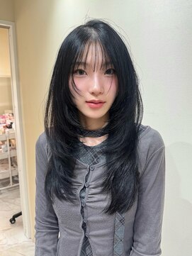 シェノン サントル(CHAINON CENTRE) 【韓国風レイヤーカット】抜け感×小顔バランスヘア/梅田