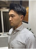 爽やかアップバングショート
