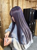 ラベンダー/ダブルカラー/ケアブリーチ/髪質改善/駅前/新潟