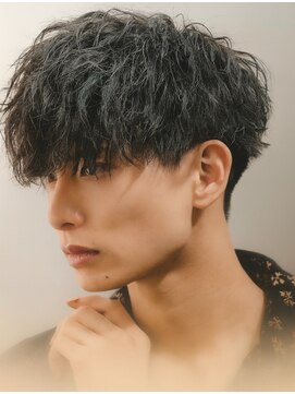 MEN’S HAIR/波巻ツイストスパイラル/フェザーパーマ/京都河原町