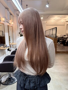 エイト オキナワ 沖縄新都心店(EIGHT okinawa) 【EIGHT沖縄】2ブリーチ×ミルクティーベージュ◎