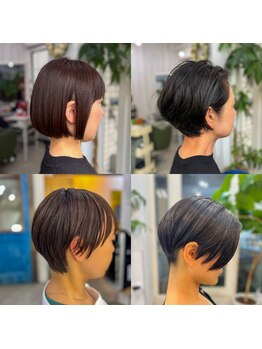 ベリーノ ヘア(bellino hair)の写真/360度どこから見ても綺麗なシルエット！骨格に合わせた繊細なカットで、理想のショートヘアをご提案◎