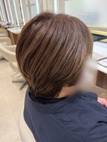 ユニックス ららぽーと湘南平塚店(UNIX)&nbsp;【美シルエット】丸みとシャープのバランスショート　#50代髪型