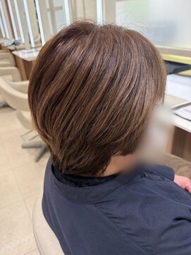 ユニックス ららぽーと湘南平塚店(UNIX) 【美シルエット】丸みとシャープのバランスショート #50代髪型