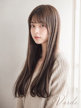 ヴェルデ(Varde)の写真/[水戸駅スグ]リーズナブル×ハイクオリティな本格ケアでハイダメージもうるツヤ髪に！