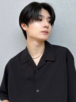 ジーナ オム 札幌(Zina Homme) センターパートダークアッシュ*メンズカット*Zina Homme札幌