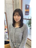 ノイ(noii)&nbsp;レイヤーカット/ミディアムレイヤー/結べるレイヤー