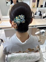 アッシュ たまプラーザ店(Ash)&nbsp;和装シンプルシニヨン