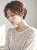 (ICY土屋)抜け感ベージュ×大人ショート/こだわりの前髪