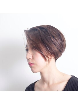 ヘアメイク エイト キリシマ(hair make No.8 kirishima) 〔No.8 中村〕サロンワーク サイドシルエット ショートボブ