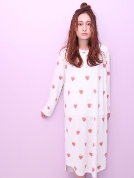 Wonder Land ゆるふわロングアレンジ編 壁紙パープル L ワンダーランド Wonder Land のヘアカタログ ホットペッパービューティー