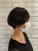 ジュール 銀座(Joule)&nbsp;オフィスヘア/エアリーミディ/ショートパーマ/ホワイトアッシュ