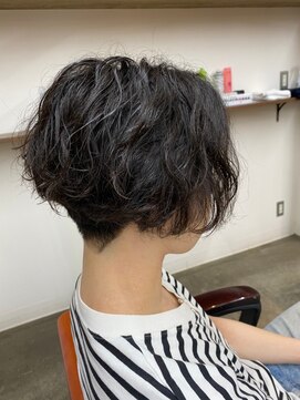 ベルクープス 天王寺店(Belle Coupes) 【Bellecoupes】杉山隆治  ハンサムショートパーマ