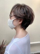 メイクス 表参道(MAKE'S omotesando)&nbsp;ニュアンスパーマ/大人ショート/イメチェン/前髪/ハイライト