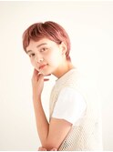 顔型別ヘアスタイル特集/マロンベージュ/Aラインボブ/新宿