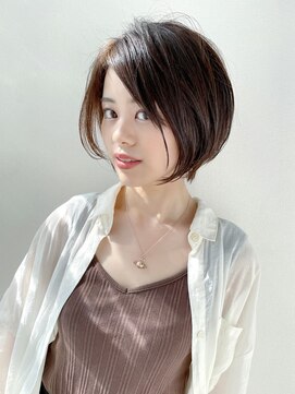 ヘアーアンドスパ フェリーチェ ミチ 野田屋町店(HAIR&SPA felice MICHI) 【felice MICHI島田和也】キレイめショートボブ