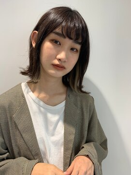 メモリー バイ インフィニティ(Memory by Infinity) 切りっぱなし外ハネ（イヤリングカラー）