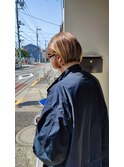 大人かわいい×大人ボブ×スリークボブ×アッシュブラウン