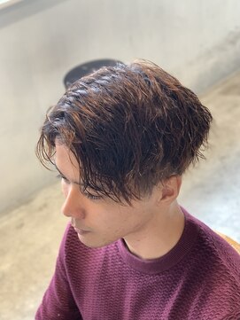 ハングアウト(Hangout) メンズカット/ツイスト/ツイストスパイラル/センターパート