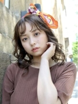 ラ ルーナ アレックス 阪急六甲店(la luna alex) ニュアンスカラー/前髪パーマ/30代/40代/50代