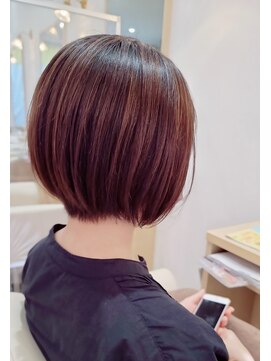 ヘアーズ 本店(HAIRZ) 《HAIRZ》平田☆丸みが可愛いショートボブ