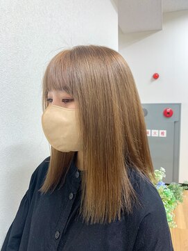 ララ(LALA) アッシュベージュ ダブルカラー ケアブリーチ