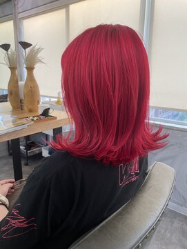 ヘアスタジオニコ(hair studio nico...) レッドカラー