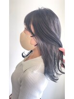 ビビグランジュテ(BiBi)&nbsp;高知　南国市 ハイトーングレージュ　インナーカラー