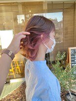 レリー(Rely) 髪質改善・インナーカラー ピンク
