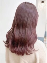 【EIGHT藤沢】竹内ケンゴ 美髪ピンクブラウン エアリーロング 