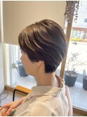 耳出し/ショート/ショートボブ