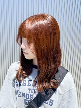 ヘアステーションフラット(HAIR STATION FLAT) オレンジブラウン