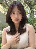 大人ブラウンくびれヘア【肥田亜沙美】