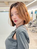 グラフ 日本橋(GRAFF) ボブ/イヤリングカラー/ショート/20代30代40代