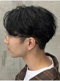 スパイキーショート/ジェットモヒカン/ショートバング/men's