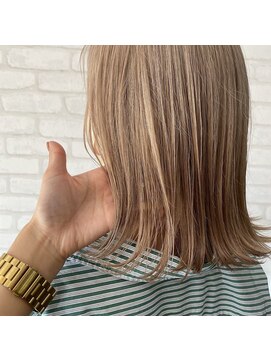 ココテラス(coco terrace) ミルクティーベージュ/ダブルカラー/ブリーチ/ケアブリーチ