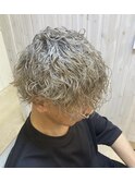 スパイラルパーマ × オンカラーハイトーン