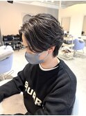＜ELMO. 兒玉＞ゆるめフェザーパーマ ハイライト