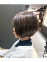 ジンリッチ(JiN RiCH)&nbsp;#白髪ぼかし前下がりショートボブ