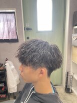 ミオ(Mio) 滋賀/南草津/メンズ美容室/波巻きツイストスパイラルパーマ