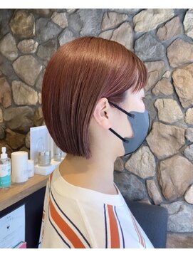 ラック(LUCK) 船橋/くすみベージュ/細めハイライト