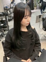 チュチュ(chuchu)&nbsp;ブリーチなしダブルカラー/韓国/顔まわり/レイヤー/東久留米