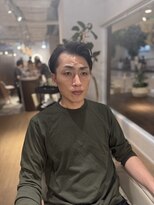 ウノプリールヴァモス(unopulir Vamos)&nbsp;七三分けオールバックかきあげ