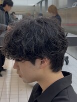 フィフスパーク(fifth PARK)&nbsp;シャドウパーマルーズパーマメンズマッシュ渋谷