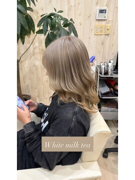 コレロ ヘアー(KORERO hair) 10代、20代、30代◎ホワイトミルクティーカラー