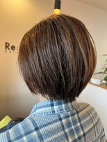 リップヘアー(Re:p hair)&nbsp;ハイライト×ショートヘア